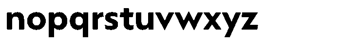 Verbo Arabic Extra Bold Font LOWERCASE