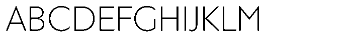 Verbo Arabic Extra Light Font UPPERCASE