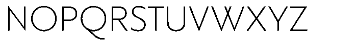 Verbo Arabic Extra Light Font UPPERCASE