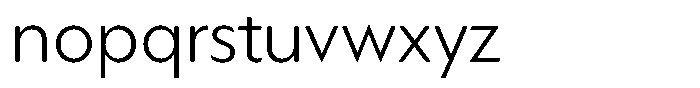 Verbo Arabic Light Font LOWERCASE