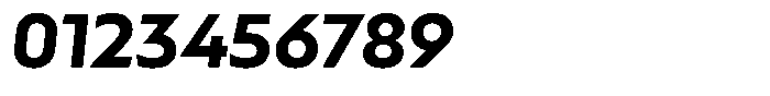 Verbo Cyrillic Extra Bold Italic Font OTHER CHARS