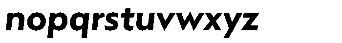 Verbo Cyrillic Extra Bold Italic Font LOWERCASE
