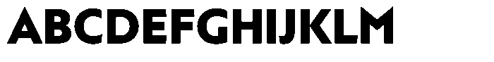 Verbo Cyrillic Heavy Font UPPERCASE