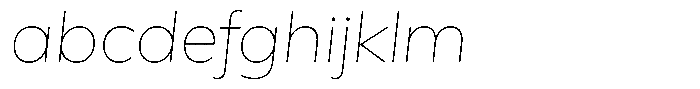 Verbo Cyrillic Thin Italic FONT