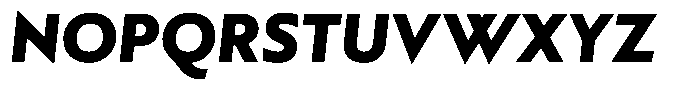 Verbo Heavy Italic Font UPPERCASE