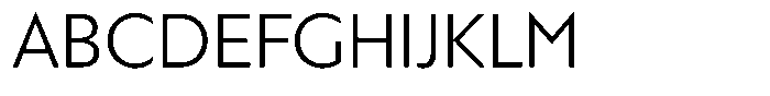 Verbo Light Font UPPERCASE