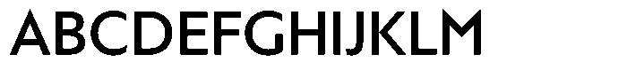 Verbo Medium Font UPPERCASE