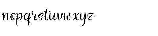 Verdant Botanika 06082025 RD Script Regular Font LOWERCASE