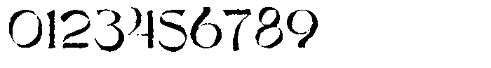 Verdant Stamp Font OTHER CHARS