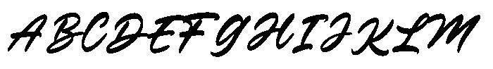 Verdons Wild Font UPPERCASE