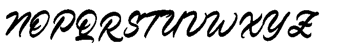 Verdons Wild Font UPPERCASE