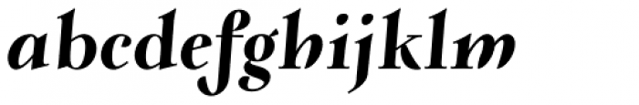 Verger Bold Italic Font LOWERCASE
