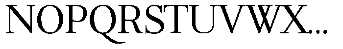 Verger Variable Font Verger Variable Regular Font UPPERCASE