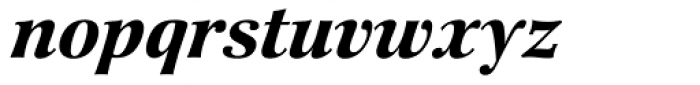 Vergil BQ Bold Italic Font LOWERCASE