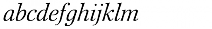 Vergil BQ Light Italic Font LOWERCASE