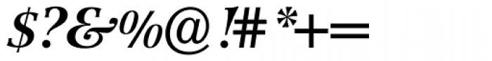 Vergil BQ Medium Italic Font OTHER CHARS