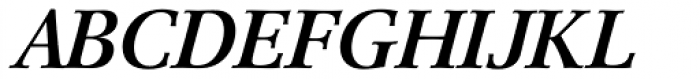 Vergil BQ Medium Italic Font UPPERCASE