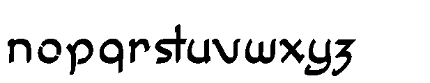 Vergils Archive Bold Font LOWERCASE