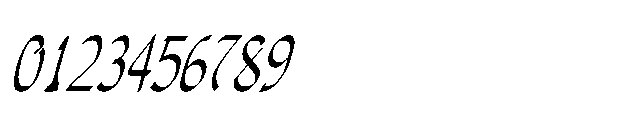 Vergils Archive Italic Font OTHER CHARS