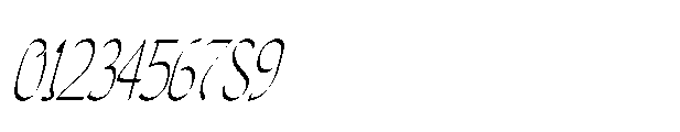 Vergils Archive Light Italic Font OTHER CHARS
