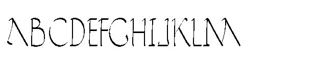 Vergils Archive Light Font UPPERCASE
