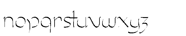 Vergils Archive Light Font LOWERCASE
