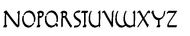 Vergils Archive Medium Font UPPERCASE