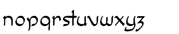 Vergils Archive Medium Font LOWERCASE