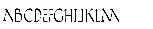Vergils Archive Regular Font UPPERCASE