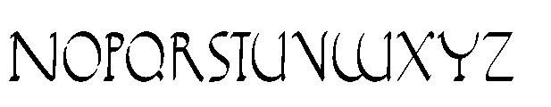 Vergils Archive Regular Font UPPERCASE