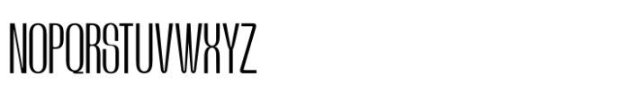 Verigo Extra Light Font UPPERCASE