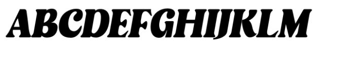 Verinci Italic Font UPPERCASE