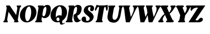Verinci Italic Font UPPERCASE