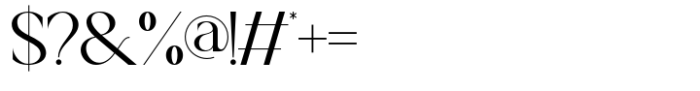 Veriona Font OTHER CHARS