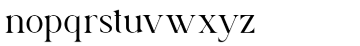 Veriona Font LOWERCASE
