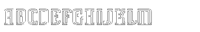 Verismo Neon Font UPPERCASE