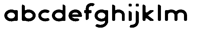 Verlo Round Bold Expanded FONT