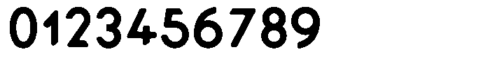 Verlo Round Bold Font OTHER CHARS