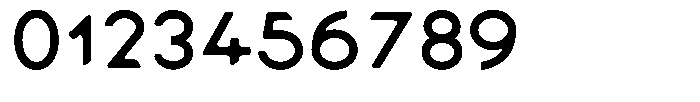Verlo Round Expanded Font OTHER CHARS