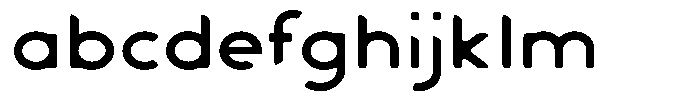 Verlo Round Expanded FONT