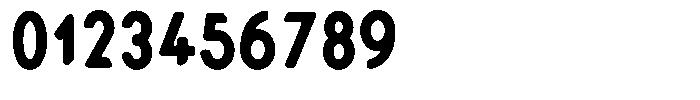 Verlo Round Extra Bold Condensed Font OTHER CHARS