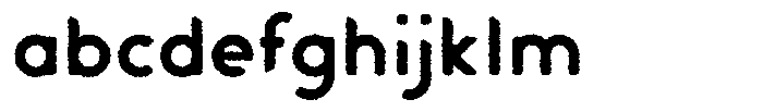 Verlo Round Rough Bold FONT