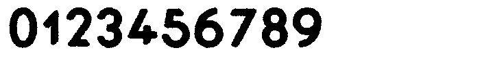 Verlo Round Rough Extra Bold Font OTHER CHARS