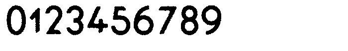 Verlo Round Rough Regular Font OTHER CHARS