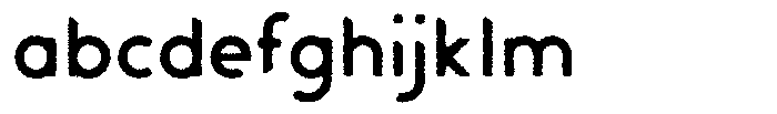 Verlo Round Rough Regular FONT