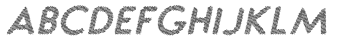 Verlo Round Scribe Bold Italic Font UPPERCASE