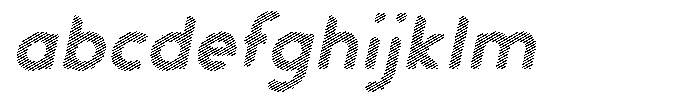 Verlo Round Scribe Bold Italic FONT
