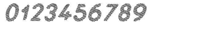 Verlo Round Scribe Extra Bold Italic Font OTHER CHARS