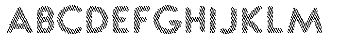 Verlo Round Scribe Extra Bold Font UPPERCASE