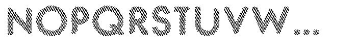 Verlo Round Scribe Extra Bold Font UPPERCASE